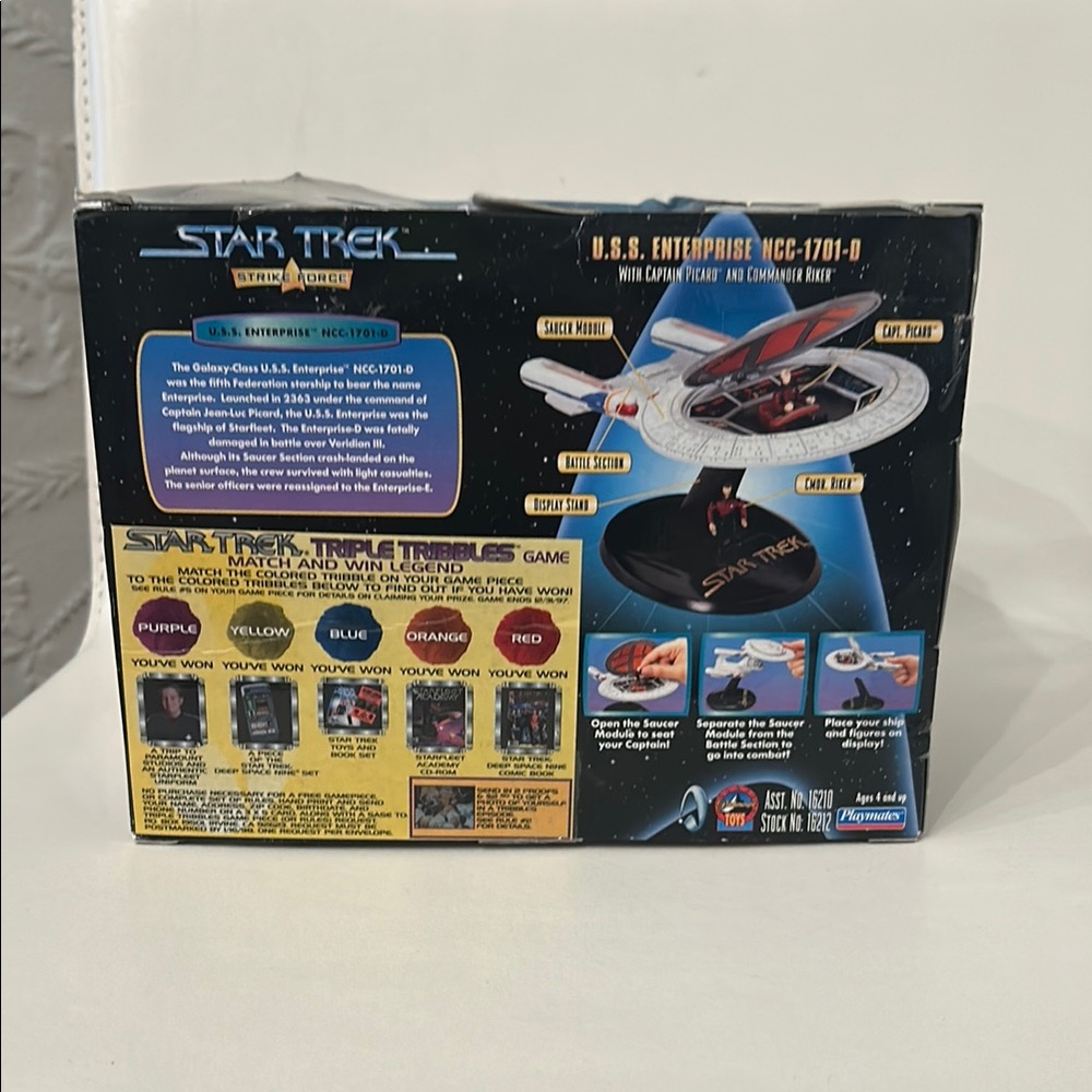 Star Trek Strike Force USS Enterprise Model - Picture 2 of 7